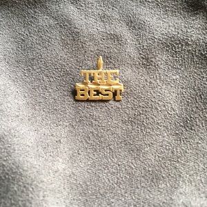 “THE BEST” necklace charm